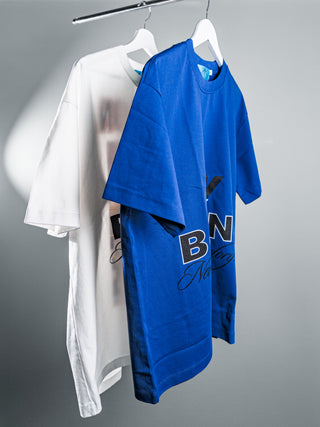 NEVBOXNG FAN SHIRT BLUE