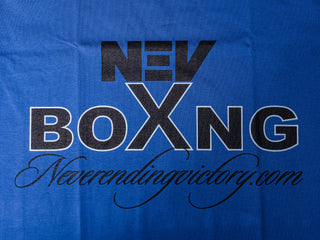 NEVBOXNG FAN SHIRT BLUE