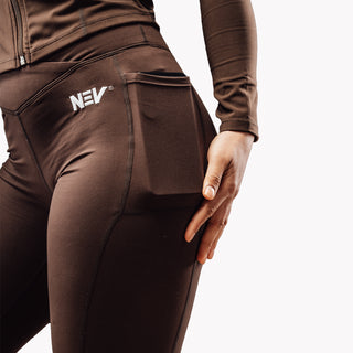 SCULPT SHORTS BROWN