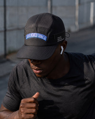 ULTRA LIGHTWEIGHT RUNNING CAP – BLACK