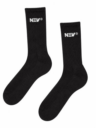 3 PACK CREW SOCKS BLACK